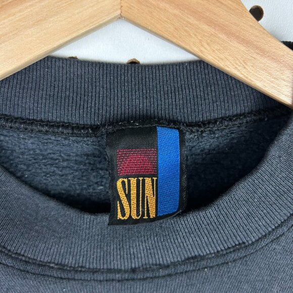 Dallas Cowboys Crewneck Sweatshirt Medium 90s Taz Graphic Tuff Enuff NFL‎ Comic - Picture 5 of 7